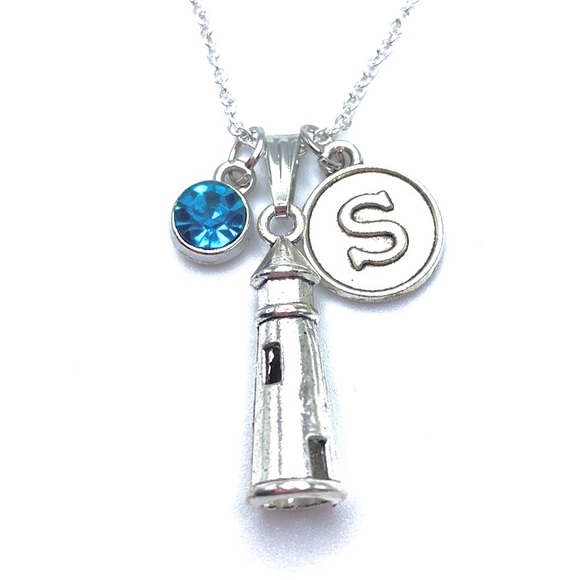 Lighthouse Necklace May Be Personalized - Picture 6 of 7